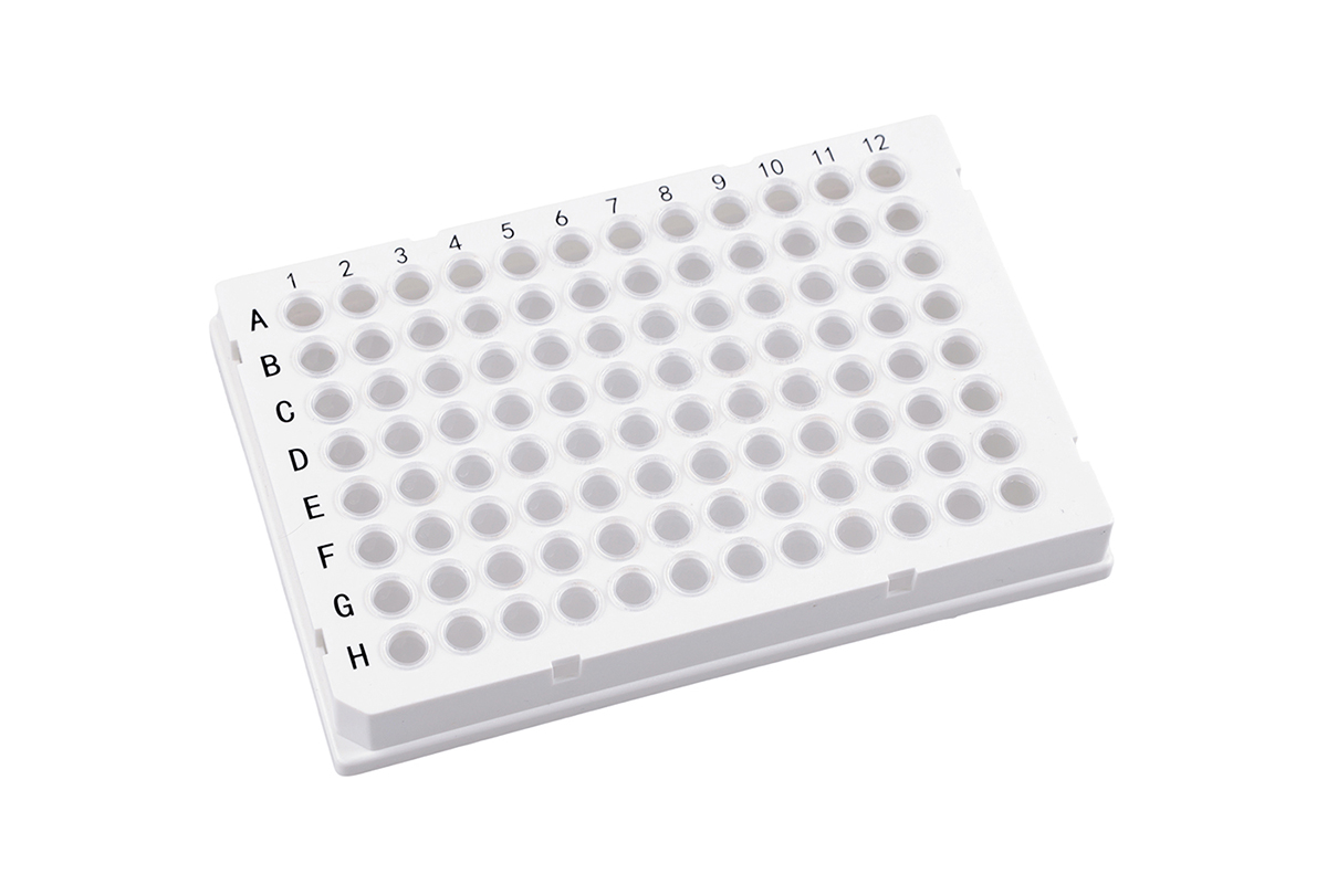GEB High Quality 0.1ml 96-well Dual material/Breakable PCR Plates