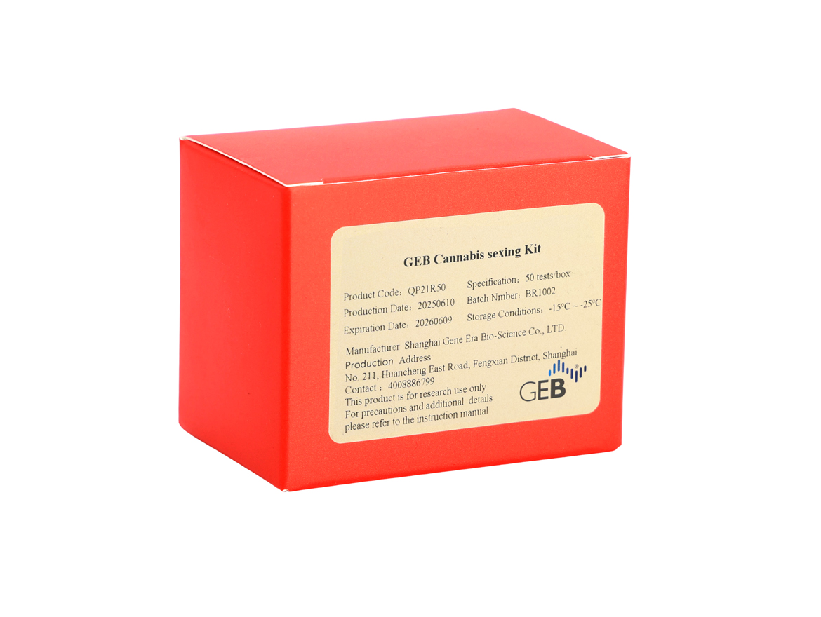 Gender Testing Reagents For Cannabis